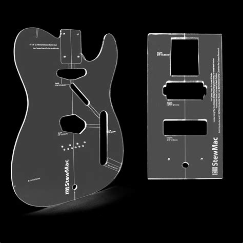 Template For Telecaster Body